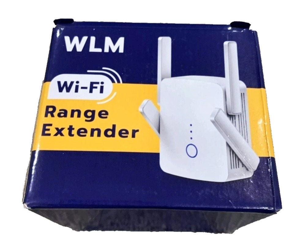 WLM WiFi Range Extender Signal Booster Up to Gigabit Speed Model N19 Dual Band